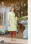 RAYON EMBRODIERD KURTI & PANT
