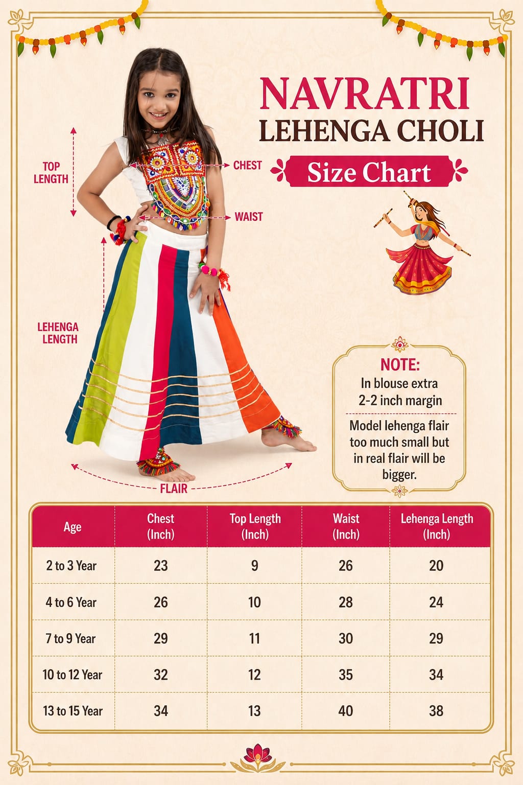 Girls Chania Choli