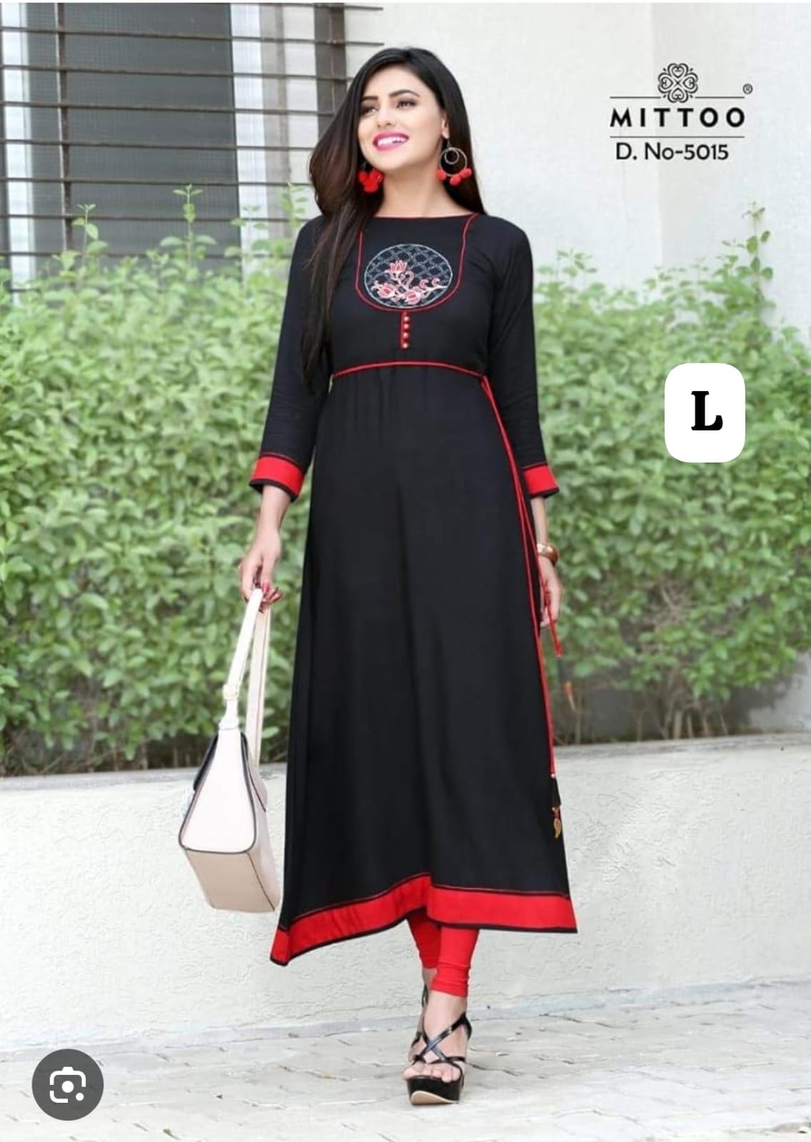 Mittoo Rayon Embroderied Product
