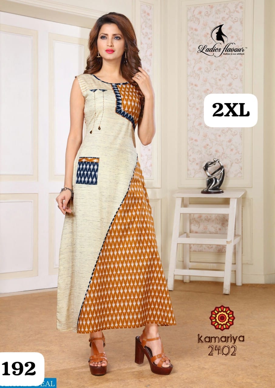 Printed Cotton Flex Gown