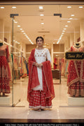 PURE RAYON ENBRODRIED PRINTED 3PCS SUIT SET