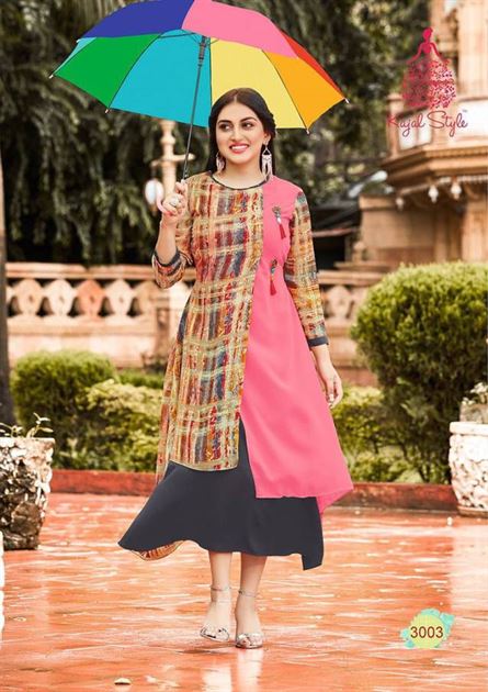 Weightless Georgette Designer Kurti