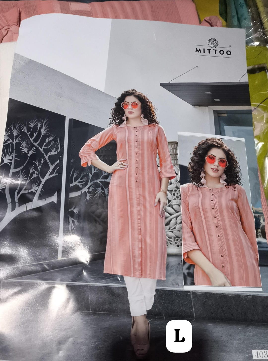 Mittoo Rayon Embroderied Product