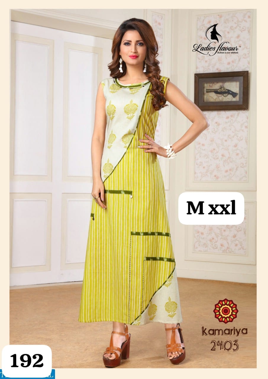 Printed Cotton Flex Gown