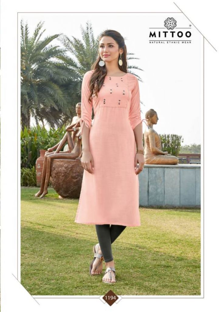 Mittoo Rayon Embroderied Product