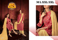 Women's Embroidered Straight Kurti with Pant and Dupatta Set