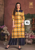 RAYON PRINTED KURTI PLAZZO