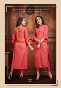 Fancy Rayon two-toned Kurti