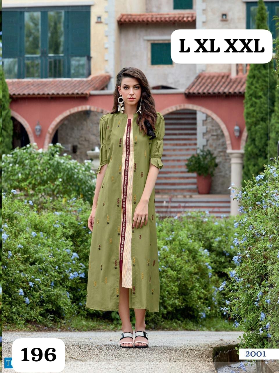 Designer Partywear Jacket Style Kurti