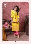 KIANA EMBRODIERD PRINT RAYON KURTI AND PANT