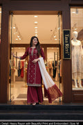 Women's Embroidered Straight Kurti with Palazzo and Dupatta Set