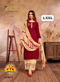 EMBRODIERD KURTI PLAZZO DUPTTA SET
