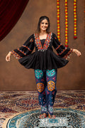 Kedia With Jeans