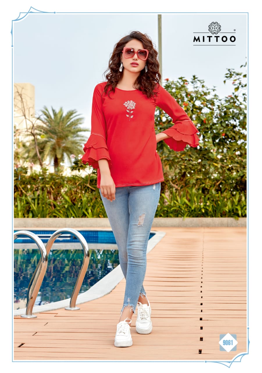 Mittoo Rayon Embroderied Product