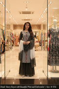 Women's Embroidered Straight Kurti with Palazzo and Dupatta Set