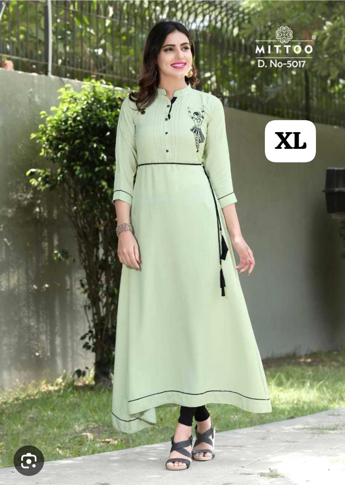 Mittoo Rayon Embroderied Product