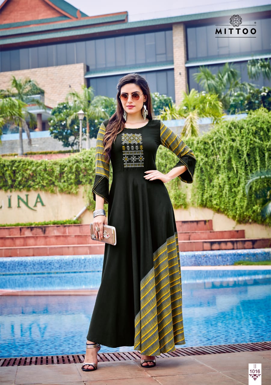 Mittoo Rayon Embroderied Product