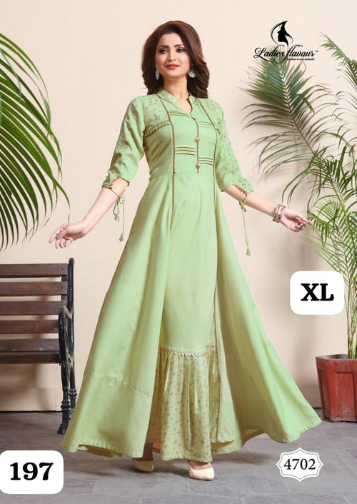 Cotton Printed Gown
