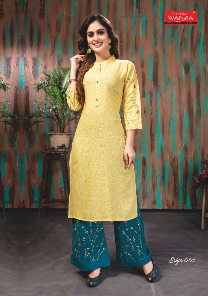 Rayon Kurti with Plazzo