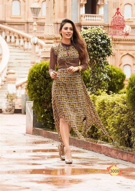 Weightless Georgette Designer Kurti