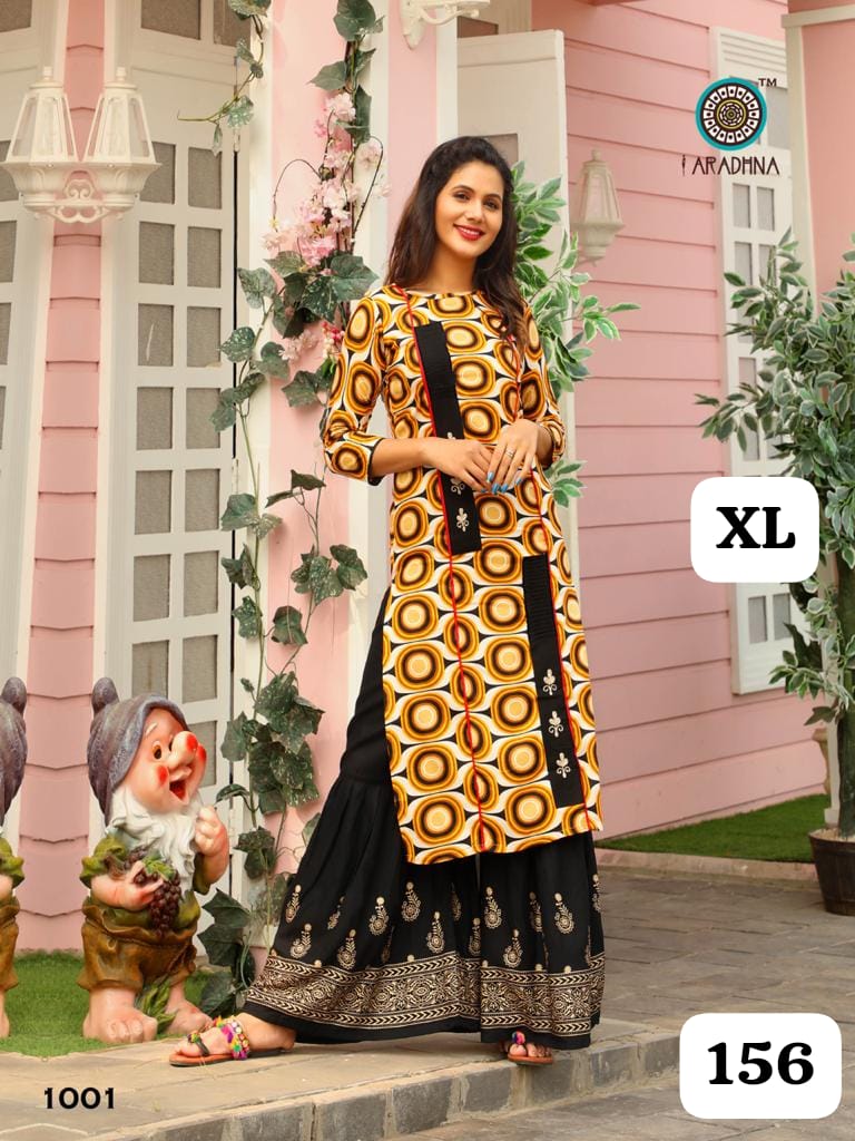 RAYON KURTI PALAZZO