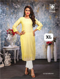 LUCKNOWI RAYON EMBRODRIED KURTI PANT