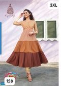Premium Rayon Printed Full-Length Gown