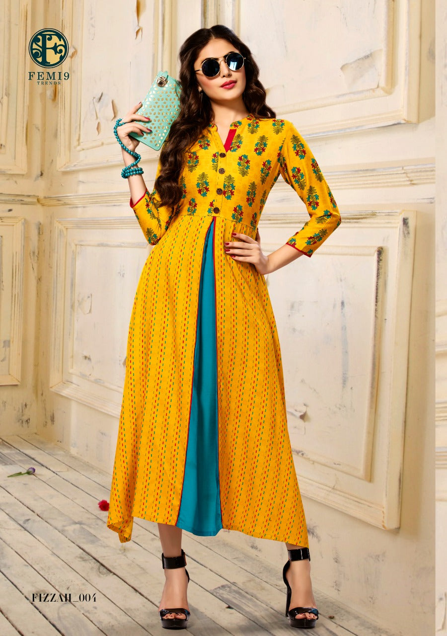FEMI9 RAYON SHORT GOWN