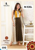 Printed Cotton Flex Gown