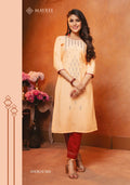 RAYON EMBRODIERD KURTI WITH PANT