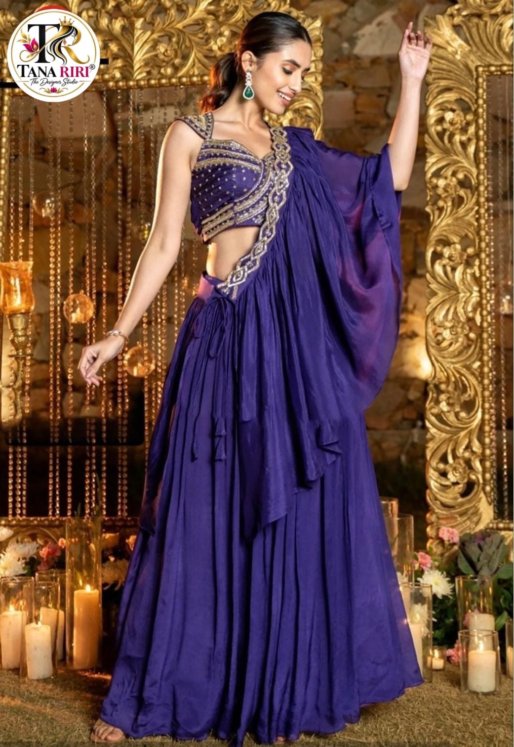 Designer Ready To Wear Saree