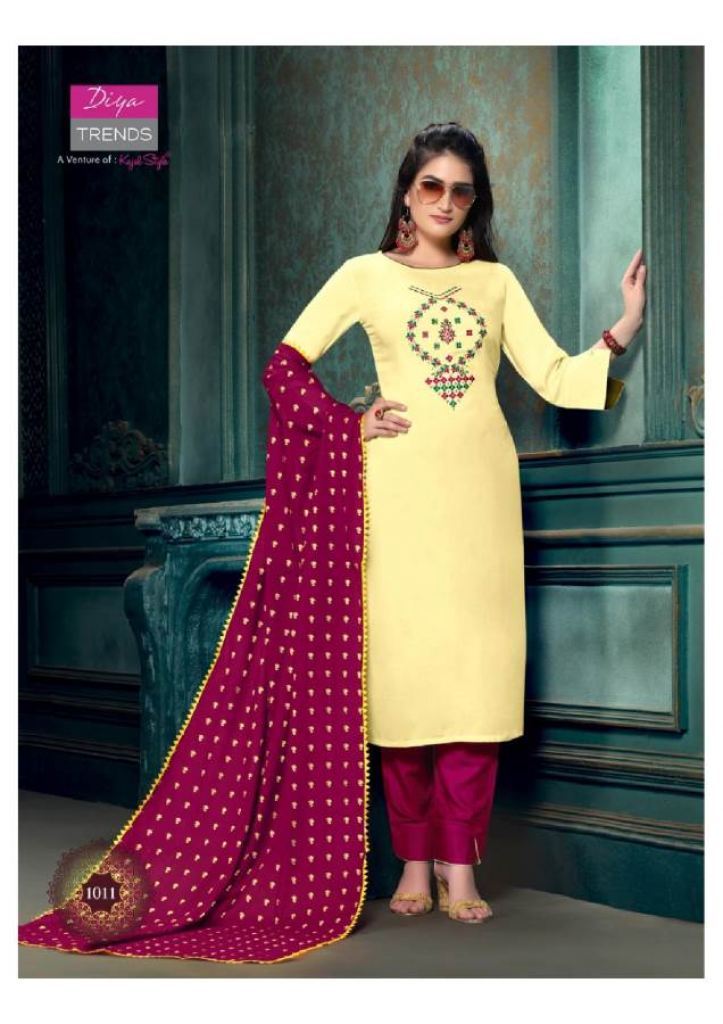 KURTI BOTTOM WITH FANCY DUPATTA