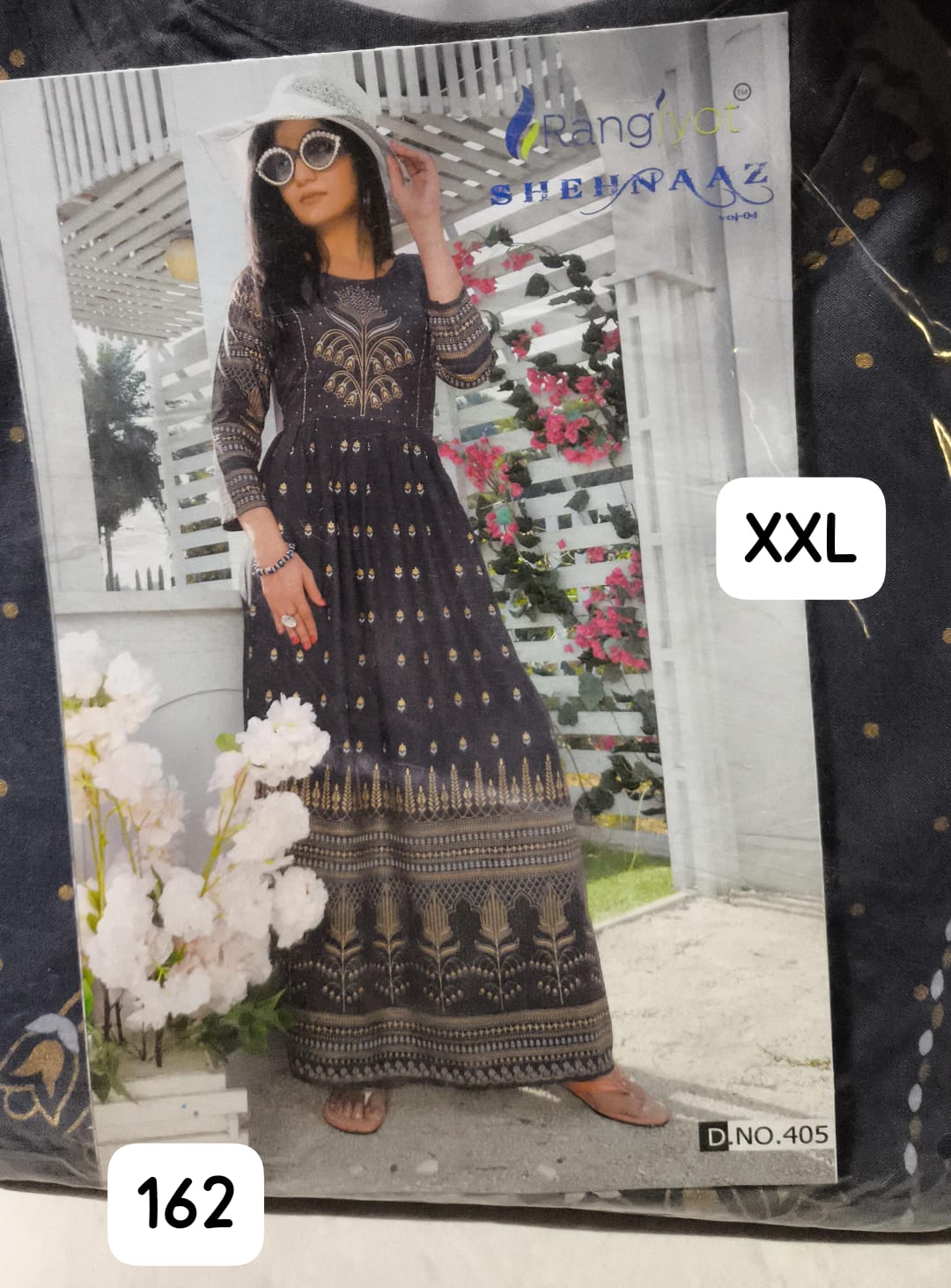 Premium Rayon Printed Full-Length Gown