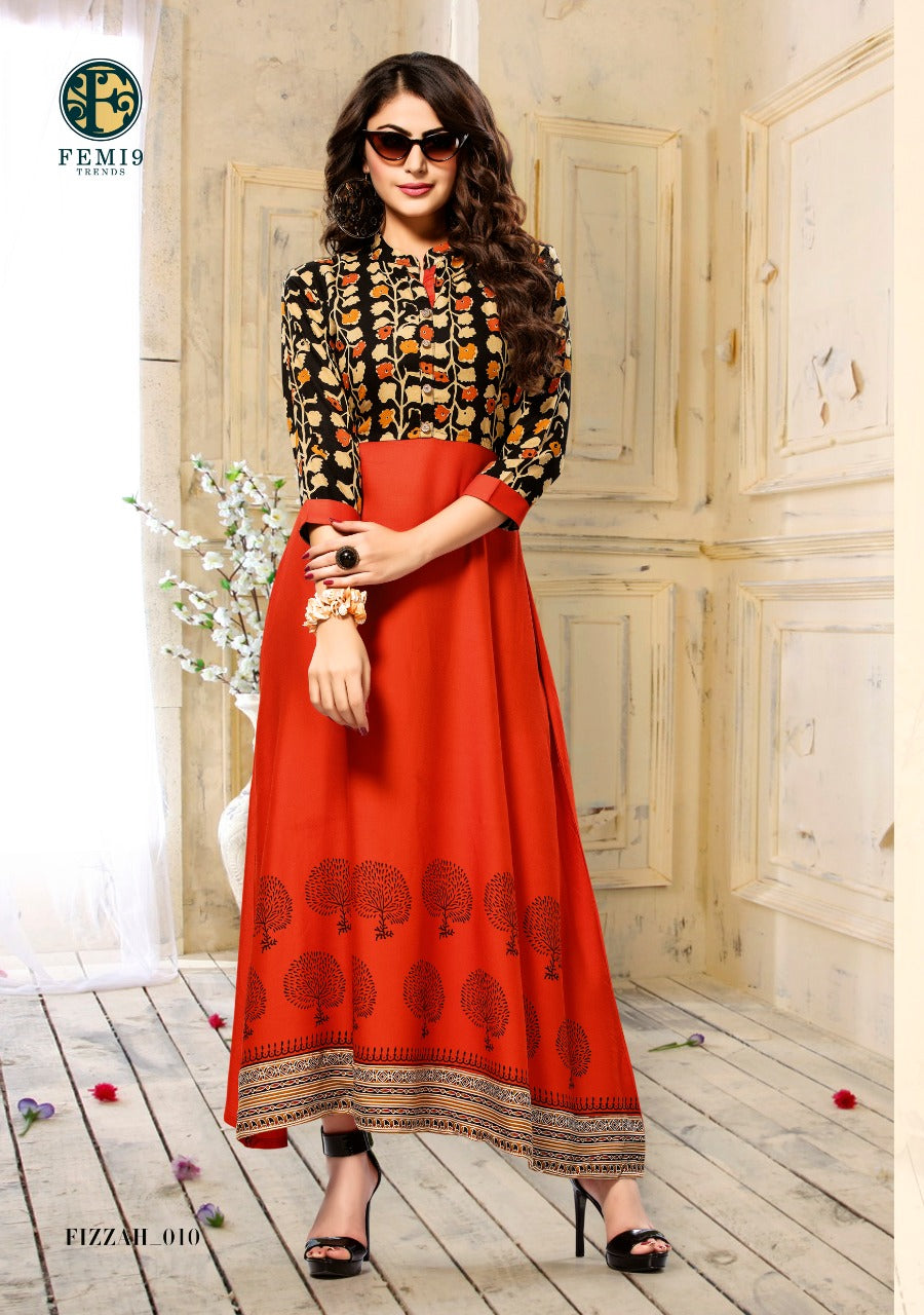 FEMI9 RAYON SHORT GOWN