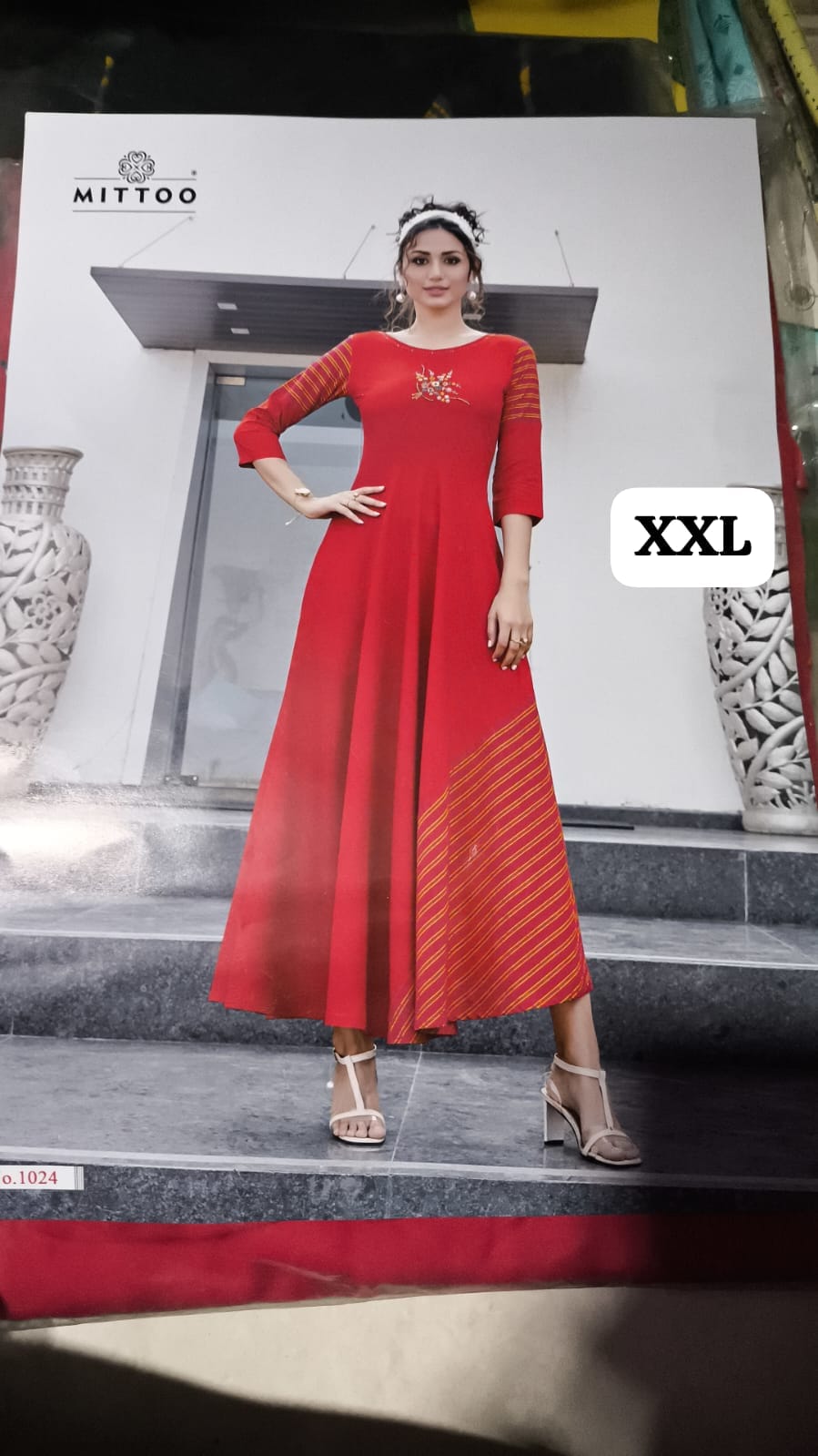 Mittoo Rayon Embroderied Product