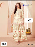 Premium Rayon Printed Full-Length Gown