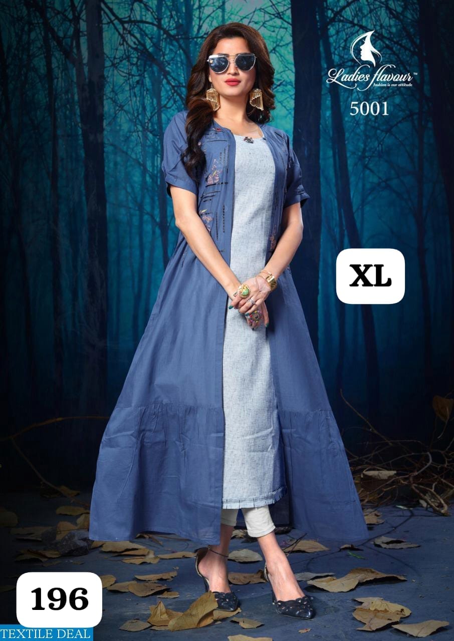 Designer Partywear Jacket Style Kurti